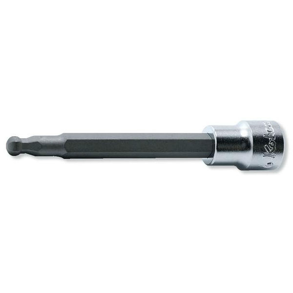 樂天商城 - ko-ken（コーケン） 3/8sq ボールポイントヘックスビットソケット 3011M.160-6 ヘックスピットソケット（ボールポイント） 3 8゛（9.5mm） 3011M-160-6