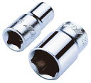JTCオートツールズ:6.3mm 6ポイント ソケット(インチ) JTC224716【メーカー直送品】(2)
