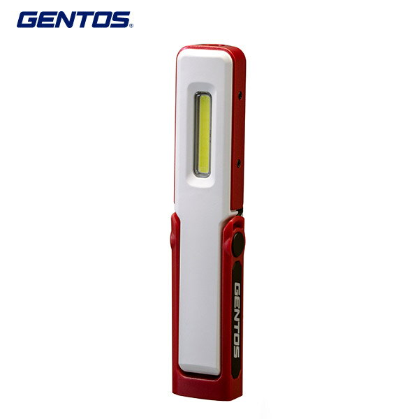 GENTOS（ジェントス）:ガンツ ワークライト （小型） GZ-011 照明 防災 ハンドランプ 耐塵 防水 充電式 USB COB GZ-011