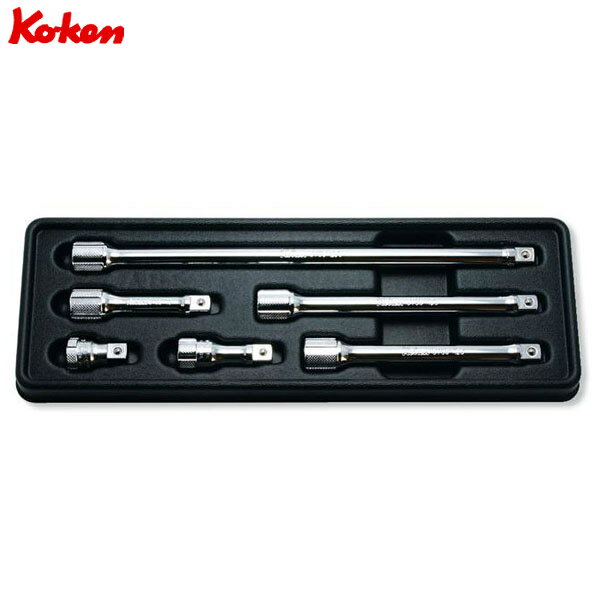 樂天商城 - ko-ken（コーケン） 3/8sq エクステンションバーシュリンクパックセット 6pcs PK3760/6 セット 6点 3/8゛（9.5mm） PK3760/6