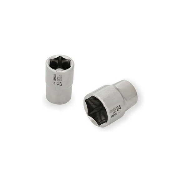 TONE（トネ） SUSソケット（6角） S4V-22 ●差込角12.7mm（1/2inch） ●二面幅22mm ●6角 ●二面幅22mm