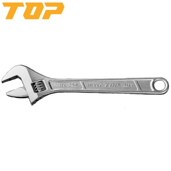 TOP（トップ） 標準モンキレンチ HX-250 標準 モンキーレンチ ワイド トルク ガタ少ない HX-250(4.0)