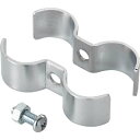 TRUSCO(トラスコ中山) スチール製メッシュラック用支柱用連結金具 MES-R