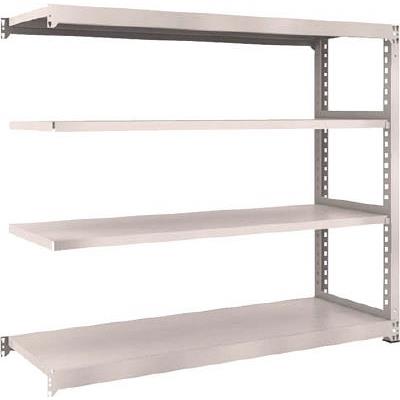 【メーカー直送】TRUSCO（トラスコ中山） M3型中量棚 1800X571XH1500 4段 連結 ネオグレー M3-5664B