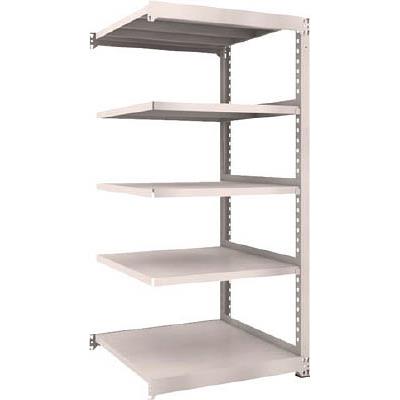 TRUSCO（トラスコ中山）:M5型中量棚 900X921XH1800 5段 連結 ネオグレー M5-6395B【メーカー直送品】 オレンジブック 5091063