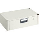 TRUSCO(トラスコ中山):フェニックスワゴン 1段引出 750X500 W色 PEW-75V-W オレンジブック 4882962