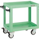 TRUSCO(トラスコ中山):ツールワゴン ドルフィン 600X400 4輪自在 ウレタン W DLWS-662UJ-W オレンジブック 4547497