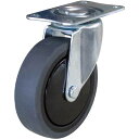 TRUSCO(トラスコ中山):グランカート用自在キャスターφ100 エラストマー車 TYSFHG-100SEL-P80 オレンジブック 4897005
