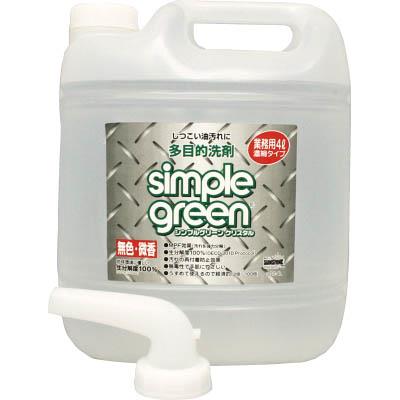 ムラテック:シンプルグリーンクリスタル4L詰替 SGC-4L 多目的洗剤“シンプルグリーンクリスタル” (1個) SGC4L オレンジブック 3552322 ムラテック:シンプルグリーンクリスタル4L詰替 SGC-4L 多目的洗剤“シンプルグリーンクリスタル” (1個) SGC4L オレンジブック 3552322