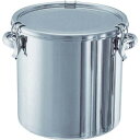 日東金属 ステンレスタンクキャッチクリップ式密閉タンク(フタ付) 36L CTH-36