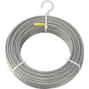 TRUSCO(トラスコ中山):ステンレスワイヤロープ Φ8.0mmX10m CWS-8S10 オレンジブック 8188163