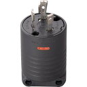 明工社 明工 接地2P30A引掛プラグ(L6-30)30A.250V(黒) MH7173B(3)