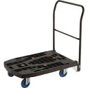 TRUSCO(トラスコ中山):樹脂台車 カルティオビッグフラット 回転 900X600 4輪自在 オリーブ MPK-906F2J-OG【メーカー直送品】 オレンジブック 8186996