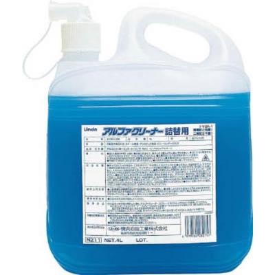 Linda(リンダ):アルファクリーナー 4L NZ11 多目的洗浄剤“アルファクリーナー” オレンジブック 7811918