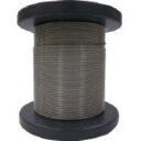 大阪コートロープ O.C.R SUSワイヤロープ1.00/1.20mm 7×7 50m巻コート付(クリアー) NSB100-120-50M