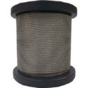 大阪コートロープ O.C.R SUSワイヤロープ2.00mm 7×7 50m巻コート無 SB-200-50M
