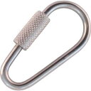 TRUSCO(トラスコ中山):ナス型ミニキャッチ ステン 片ねじタイプ 3mm 2個入 TDRC-3 オレンジブック 7869134
