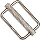 TRUSCO(トラスコ中山) PPベルト専用金具40mm用 スライドバックル TSBK-40