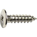 TRUSCO(トラスコ中山):超低頭タッピングねじ ステンレス M4X20 10本入 TFTS-0420 オレンジブック 8195362