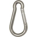 TRUSCO(トラスコ中山):国産ステンレスカラビナハーケン B型 8X80mm TSKH-8B オレンジブック 8191383