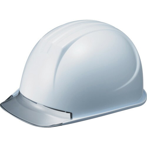 谷沢製作所 特大型ヘルメット 溝付 透明ひさし付 161L-CZV-V2-W3-J