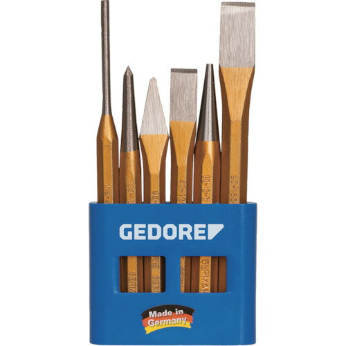 GEDORE(ゲドレー):チゼル・ポンチ6本セット 8725710 チゼル・ポンチ6本セット 8725710 オレンジブック 8556596