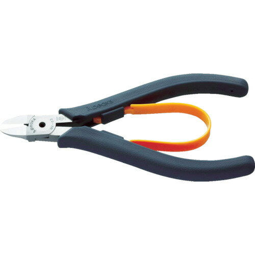 3.peaks(スリーピークス):模型プロ片刃プラニッパ(バネ付) 120mm MK-02 MK02 オレンジブック 8266568