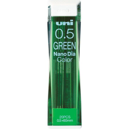 uni（三菱鉛筆）:カラーシャープ替芯 グリーン U05202NDC.6 オレンジブック 8556204