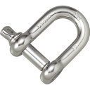 TRUSCO(トラスコ中山) ネジシャックル ステンレス製 6mm (2個入) TNS-6(4)