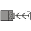 makita(マキタ):カーボンブラシCB-76 191947-0 電動工具 DIY 088381121118 191947-0