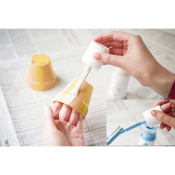ニッペホームプロダクツ ペンキュア HAKE de PAINT 水性半つや多用途塗料 50ml セミグロスアザーブルー 4976124353222