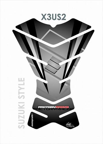 PLOT（プロト） タンクパッド シルバー/ブラック X3 SERIES MT-X3US2 MT-X3US2