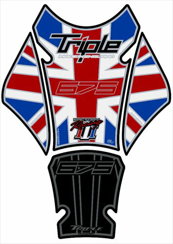 PLOT（プロト） タンクパッド TRIUMPH STREET TRIPLE ユニオンジャック MT-TT020UJ MT-TT020UJ