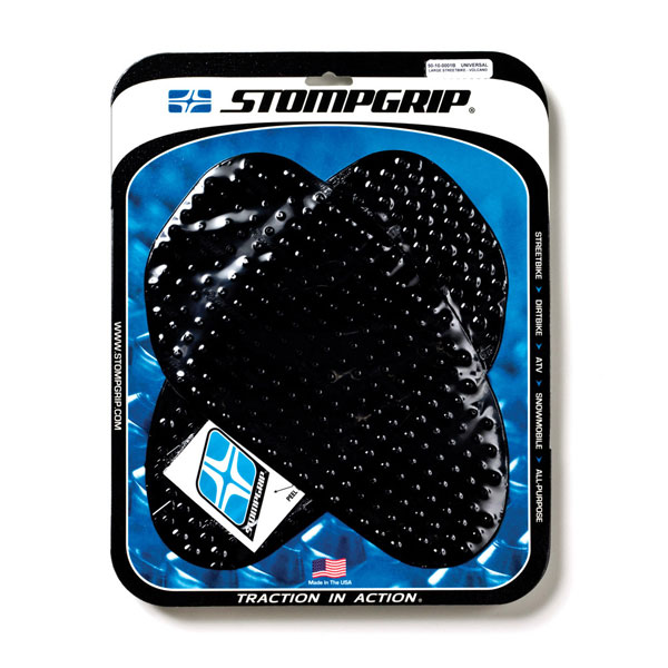 STOMPGRIP（ストンプグリップ）:トラクションパッド タンクキット ボルケーノ ブラック ユニバーサル （汎用） 55-10001B 55-10001B