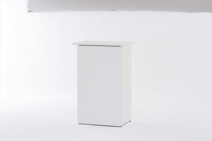 【法人限定】【車両制限】【車上渡し】【地域制限有】【メーカー直送】アール・エフ・ヤマカワ 無人カウンター収納 ホワイト SHRC-600WH