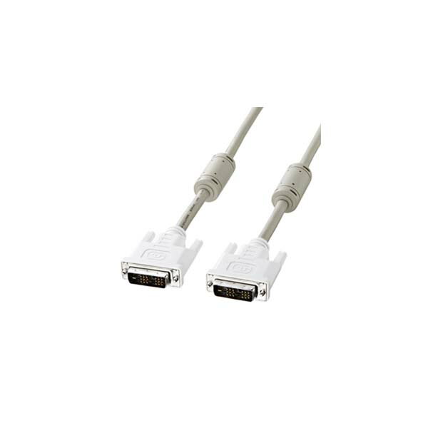 サンワサプライ DVIケーブル (シングルリンク、5m) KC-DVI-5K