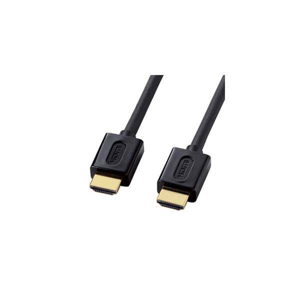Iee1394 Cable - サンワサプライ イーサネット対応ハイスピードHDMIケーブル （ブラック、1m） KM-HD20-10DBK イーサネット対応ハイスピードHDMIケーブル イーサネット対応ハイスピードHDMIケーブル（ブラック、1m） KM-HD20-10DBK