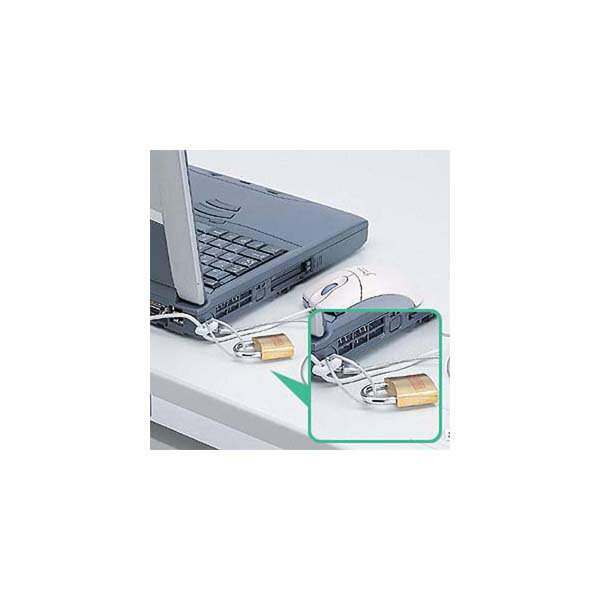 サンワサプライ ノートパソコン＆マウスセキュリティ SL-21K ノートパソコンセキュリティ マウスセキュリティ ノートパソコン＆マウスセキュリティ SL-21K