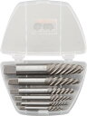 TRUSCO(トラスコ中山):エキストラクターセット ラセン型 6本組 プラケース入 EXS-1816 オレンジブック 2319322