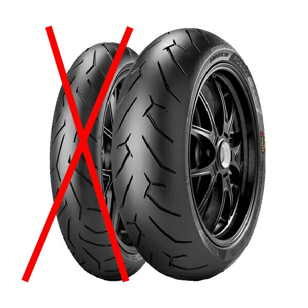 ピレリ（PIRELLI） DIABLO ROSSO II リア用 200/50ZR17M/CTL （75W） 2322000 ピレリ DIABLO ROSSO 2 ディアブロ ロッソ