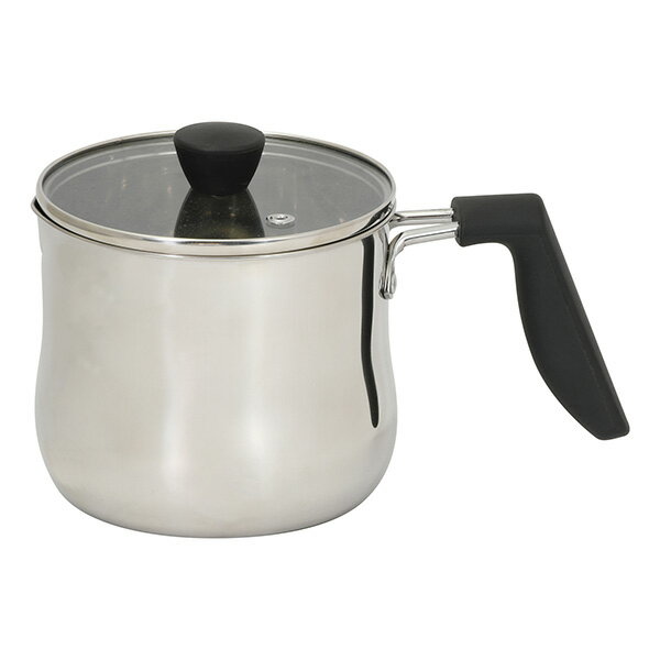 IH/煤气两者对应 - パール金属 ナリック 18-8ステンレス製マルチポット14cm（1.6L） HC-0145