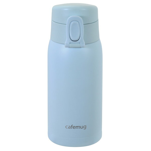 パール金属 カフェマググレース 軽量ワンタッチマグ350（ペールブルー） HC-0539