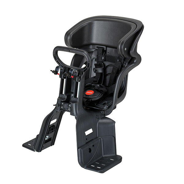 【あす楽】OGK（オージーケー） ヘッドレスト付コンフォートフロントベビーシート ブラック FBC-011DX5 子乗せ シート 前 OGK（オージーケー） FBC-011DX5 自転車 チャイルドシート 電動自転車 ママチャリ フロント用 2