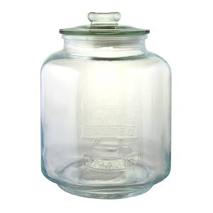 ガラス クッキージャー 5リットル【ガラス製保存容器】アンティークガラスジャーガラス保存容器・ガラス容器・米びつ