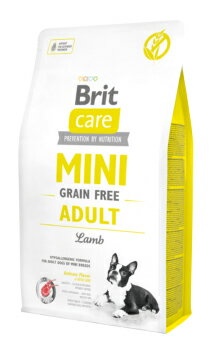 【Brit care】MINI ブリット ケア ミニ グレインフリー アダルト ラム【400g】