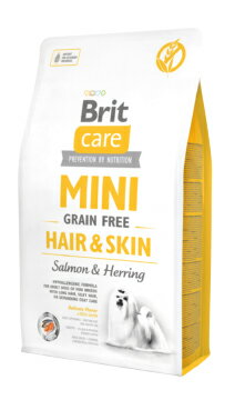 【Brit care】MINI ブリット ケア ミニ グレインフリー サーモン＆ニシン【2kg】