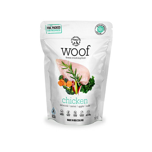 【WOOF】 フリーズドライドッグフード　チキン 【280g】