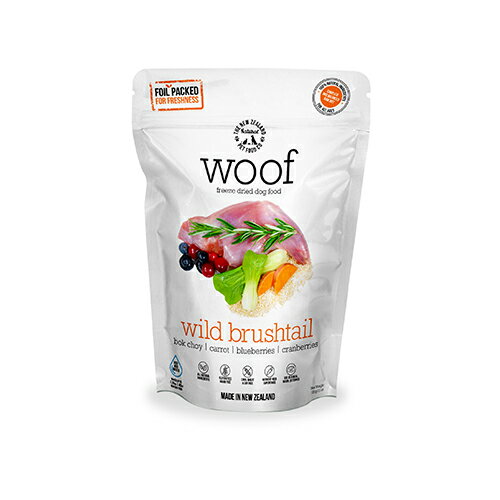 【WOOF】 フリーズドライドッグフード　ワイルドブラッシュテイル 【50g】