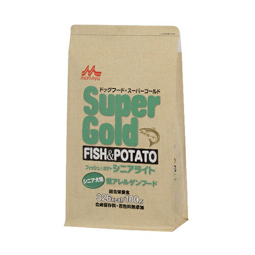 Super Gold - 【スーパーゴールド】 フィッシュ＆ポテト シニアライト　(800g・2.4kg)