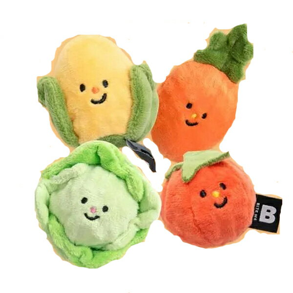 【BITE ME】バイトミー　野菜畑ボールおもちゃ(2個セット)